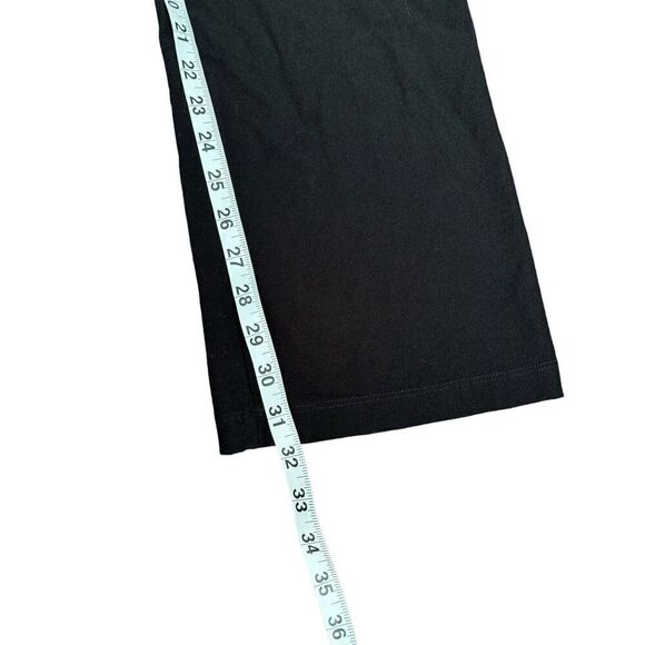 Eileen Fisher Women Pants Sz Small Black Pull on Stretch Viscose Nylon USA - Picture 7 of 10